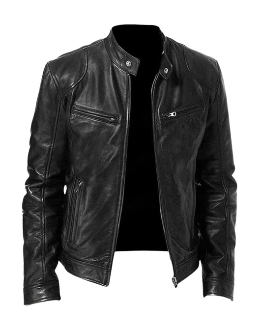 Veste en cuir